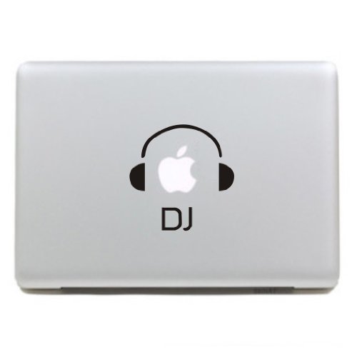 Preisvergleich Produktbild MacBook Aufkleber, Chickwin Creative Pattern dekorativ Film Notebook Sticker Skin personalisierte Aufkleber MacBook Pro Air 13" Decal (DJ-Kopfhörer)