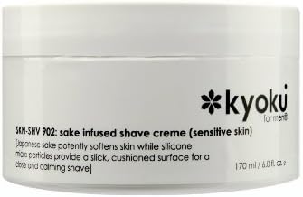Kyoku for Men Sake Infused Shave Creme for Sensitive Skin - 170 g