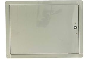 MAGGINI SPORTELLO PER CONTATORE IN ACCIAIO INOX CON CHIAVE A QUADRELLO (cm H. 80 x L. 60)