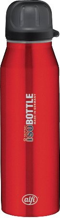 Preisvergleich Produktbild Isolier-Trinkflasche „Pure“ ALFI ISOBOTTLE 0,5 ROT 5337637050