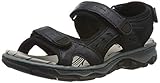  Rieker Damen 68872-16 Geschlossene Sandalen, Blau (Pazifik/Schwarz 16), 40 EU