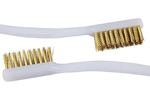 GIRYES Toaiot 3D Printer Extruder Hotend Parts Nozzle Cleaning Tool Brass Toothbrush for Prusa i3/ Ender 3/ Ender 3 Pro/Mega i3 and other Printer Accessories-2Pcs