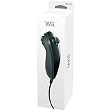 Nintendo Wii - Controller Nunchuck, Nero (Black)