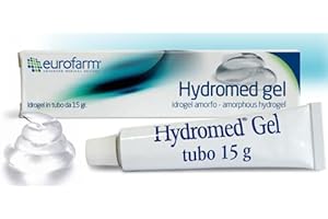 EUROFARM Hydromed gel (15 gr.)- Gel Amorfo Sterile Trasparente, Indicato Per la Rimozione del Tessuto Necrotico