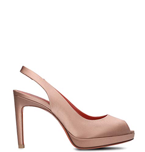 Preisvergleich Produktbild Santoni Damen Whwl57427ha2rrmpp35 Rosa Satin Pumps