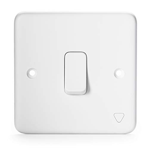 Den Smart Home Light Switch 1 Gang, White Den Smart Home Light Switch 1 Gang, White