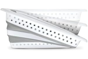 VENTEO | Panier à linge et panier rangement XXL | Bassine pliable pour linge sale et propre | Compatible etendoir linge interieur et sechoir a linge