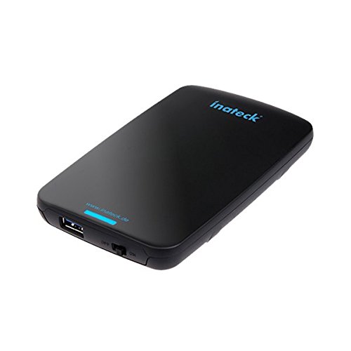Inateck USB 3.0 Externes Festplattengehäuse für 9.5mm 7mm SATA HDD SSD Festplatten 2,5 Zoll, UASP und SATA3 kompatibel