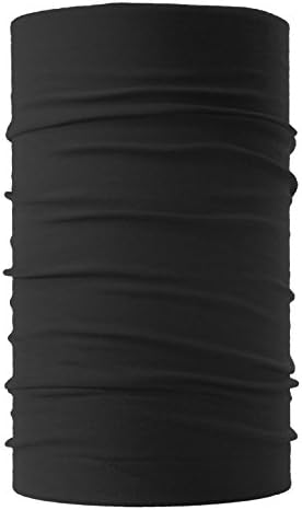 HeadLOOP Multi-functional Neck/Head Scarf / Microfibre / Various Colours, black