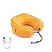 Produktbild ALXDR Elektrische Massagegerät U-Form Nackenmassage Kissen Relief Hals Schulterschmerzen USB Lade Abnehmbare Waschen,Yellow