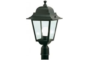 Sovil Linea Quadrata Testa-palo da Esterno in Pressofusione di Alluminio, diametro 60 mm