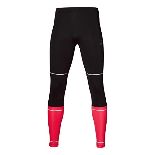 Preisvergleich Produktbild ASICS Herren Lite-Show Tight Laufbekleidung Tight Schwarz - Rot L