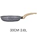 Produktbild FIXD [0A56 Haushaltswok/Küchentopf, Bratpfannen Maifan Stein Nonstick Pan Steak Fry Pfannkuchen Pan Omelett Gaskocher Induktionsherd Universal 30cm Kaliber
