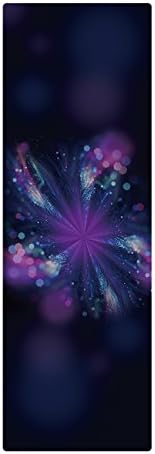 ASJ Yoga Mat. Non-slip, Sweat-absorbing, Portable, Machine Washable, Mat/Towel Designed to Grip Best!. Ideal for Hot Yoga, Bikram, Ashtanga, and Sweaty Practice 183*63CM (Psychedelic)