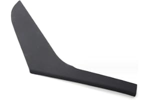 Inovey Copertura Interna Della Maniglia Della Porta Dell'Automobile Pannello Interno Del Bracciolo Compatibile Con Vw Golf 6 Gti Mk6 2009-2013 -nero -sinistra