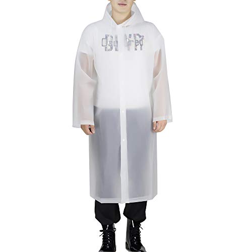 Suntapower Poncho Imperméable, Manteau Veste Anti-Pluie Imperméable et Portatif pour Utilisation en Abri pour Le Camping en Plein Air, la Randonnée, la Pêche et Bien Plus Encore