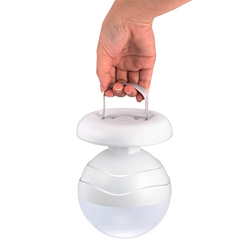 FeinTech LTL00200 Portable LED-Lampe mit Akku USB Lichtfarbe warmweiß bis kaltweiß dimmbar 200 lm weiß - 5
