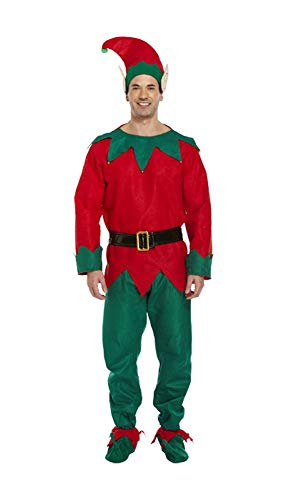 Henbrandt - Disfraz de elfo para hombre, talla M