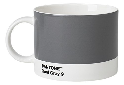 Pantone Teebecher, Porzellan, Cool Gray 9, 10.4 x 10.4 x 8 cm