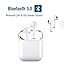 Produktbild ShuBiao Bluetooth Headset 5.0, Drahtloses Bluetooth, Mini-Sport-Bluetooth-Headset, (3 + 12) Playtime-Ladefach für Apple Airpods Android/iPhone