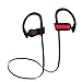 Produktbild Liqiqi Q7S Ohrstöpsel Stereo In-Ear Kopfhörer mit Mikrofon BT4.1 Geräuschunterdrückung schweißfest Sport Headset für Laufen/Trainieren rot