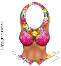 Novelties Direct Plastic Beach Babe Vest