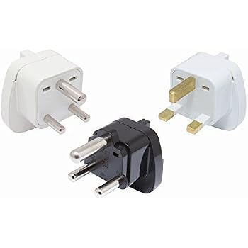 Reiseadapter EU Zu Indien/Sri Lanka (Typ C/E/F Auf D) – 2500 Watt, Mit Kinderschutz
