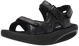 Futter: Mikrofaser MBT Kisumu 3S Herren Walking Sandalen, Schwarz, 47