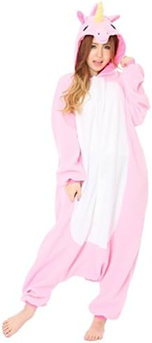 NAOKER Animal Cosplay Pyjamas Sleepwear Nightclothes Loungewear Unicorn