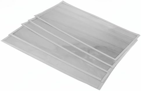 (5) Sand Blaster Window Films fits 60 90, 110 Gallon Sandblast Cabinet by Dragway Tools