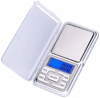 Mini Pocket Weight Scale Jewellery , Gold , Silver, Platinum Weighing Mini Machine with Auto Calibration, Tare Full Capacity, Operational Temp 10-30 Degree (200/0.01 Gm) Weighing Scale Weighing Scale