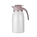 Produktbild Dongyd Edelstahl Isolation Topf Haushaltsthermos Kessel große Kapazität Vacuum Jug kochende Wasserflasche (Farbe : Weiß, größe : 2L)