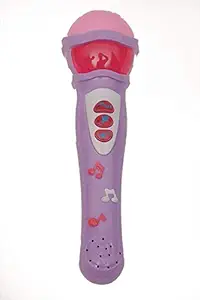 Toyshine Musical Microphone Singing Mic Toy with Lights and Clear Sound (Plastic,Multicolor)-Pack of 1