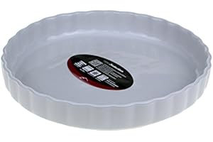 Crealys 512734 - Stampo per torta in ceramica, 28 cm, colore: Bianco