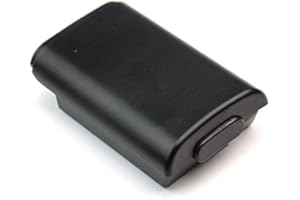 LITALARM 2 x New Battery Pack Cover Shell Shield Case For Xbox 360 Wireless Controller Black