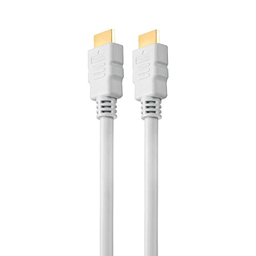 COMAG HDMI Kabel HIGH SPEED mit Ethernet (vergoldete Stecker, Full HD 1080p, 3D) 0,5m weiß - 2