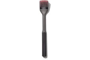 OXO Good Grips-Spazzola per imbastitura griglia, Silicone, Noir, Basting Brush