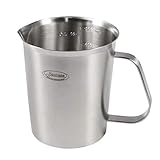 Aspecto moderno: la taza de medir tiene una apariencia limpia y lisa y es ideal para uso en el hogar, restaurantes, bares y fiestas. si cocina para su familia o para entretener a sus amigos, es la herramienta perfecta.