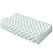 Produktbild LH Latexkissen Thailand Natural Wave Latex Single Adult Child Care Gebärmutterhalskissen, Geeignet für Nacken- und Schulterschmerzen Hypoallergen und staubdicht (60 * 40 * 12 cm)