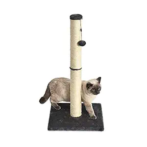 PSK PET MART Cat Scratching Post - Medium, Gray