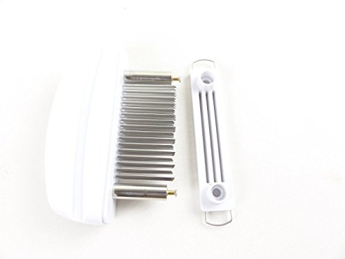 Fuxus® Steaker Fleischzartmacher Fleischhammer Fleischklopfer Fleischstecher grillen marinieren 48 scharfe Edelstahl Klingen, farbe:schwarz - 4