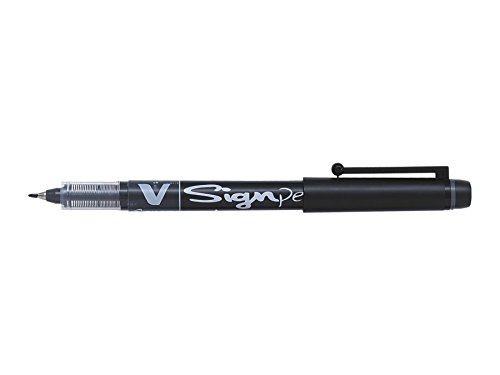 Pilot 267325 Filzstift Vsignpen Fasermaler, schwarz
