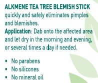 alkmene Teebaumöl Tupfer Tea Tree Oil Melaleuca Anti Pickel & Akne Creme, 3er Pack (3 x 15 ml) - 5