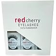Red Cherry 3D Eyelashes Fiber Synthetic ,Natural & soft 100% Handmade 3D Eyelashes (Pack of 1)09