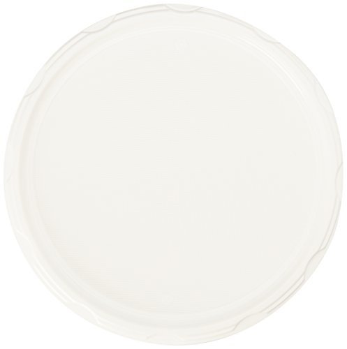 Preisvergleich Produktbild dopla Pizza Teller, 10 Stück, Kunststoff, weiß