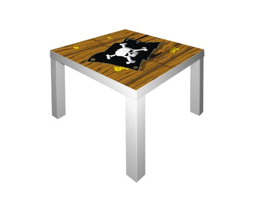 Preisvergleich Produktbild Piraten Möbelsticker / Aufkleber für den Tisch LACK von IKEA - IM50