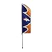 Produktbild Broncos Swooper Flag And Pole