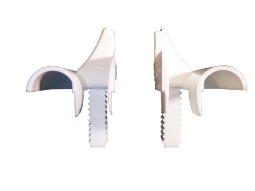 Preisvergleich Produktbild 1 Paar Einlauftrichter für Rollladen Rolladen Reparatur Weiß