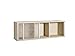 Schardt Eco Slide Wall Shelf (Brown)