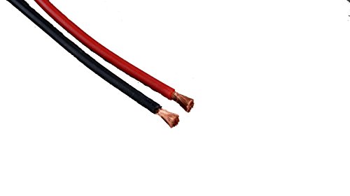 Preisvergleich Produktbild MR-Onlinehandel ® 6m hochwertigen 2,5mm² extra geschmeidige Silikonlitze / Silkonkabel im Set zu je 3m Schwarz und 3m Rot